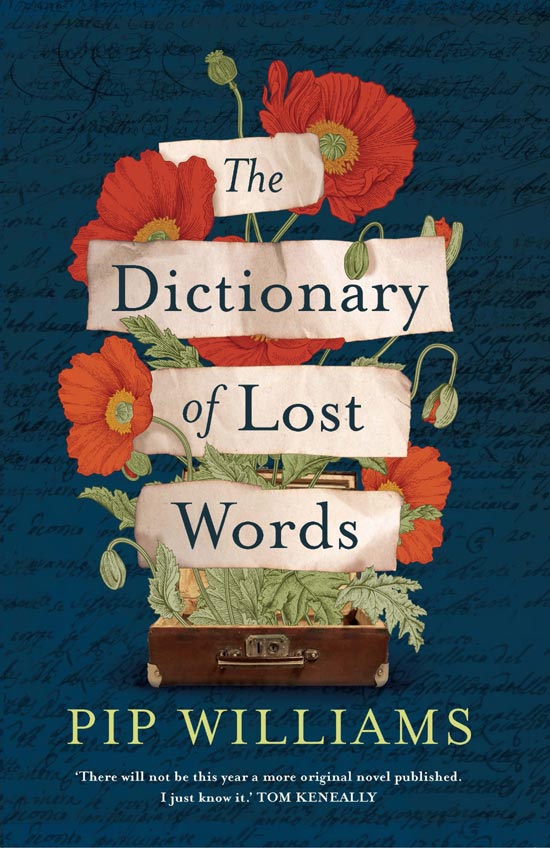 The Dictionary of Lost Words, by Pip Williams, book cover