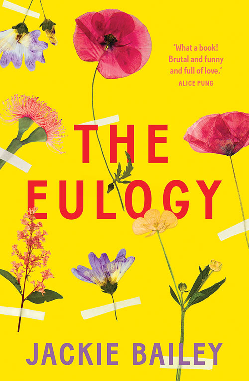 The Eulogy, by Jackie Bailey, book cover