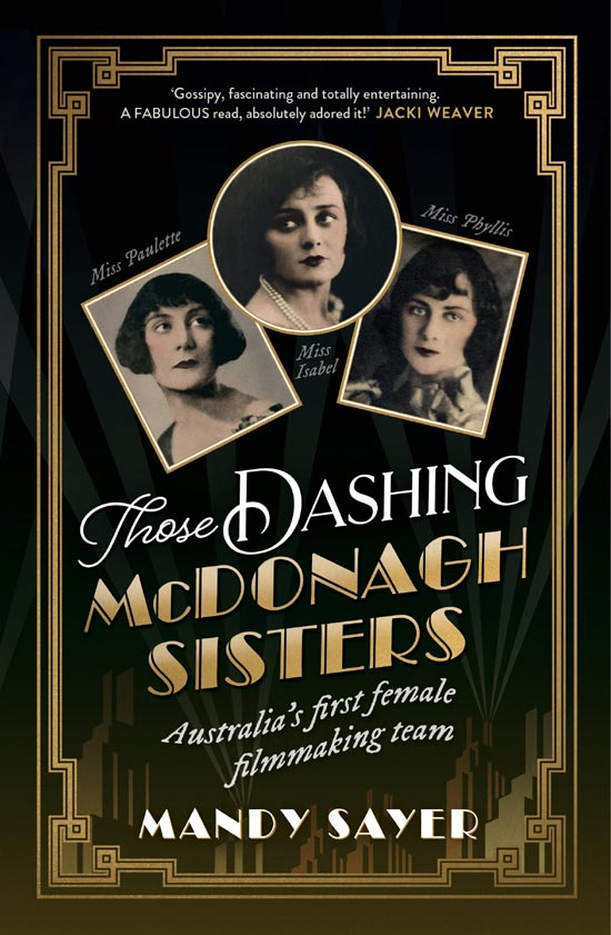Those Dashing McDonagh Sisters, by Mandy Sayer, book cover