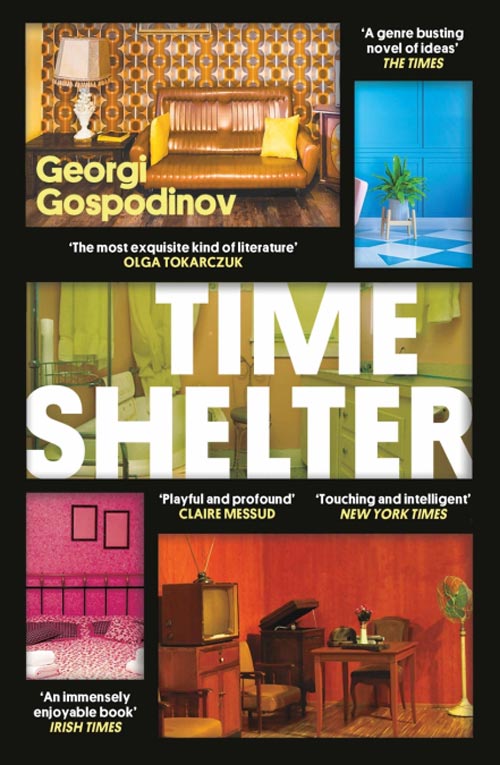 Time Shelter by Georgi Gospodinov, book cover