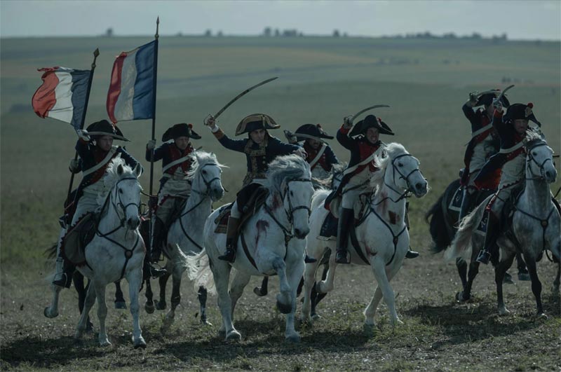 Napoleon, a bio-pic by Ridley Scott, film still