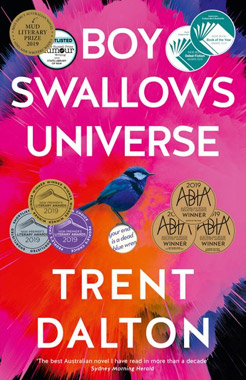  Boy Swallows Universe by Trent Dalton, book cover