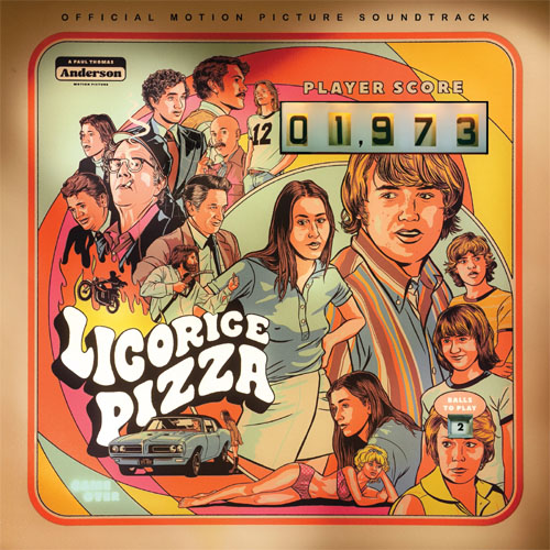 Licorice Pizza soundtrack cover