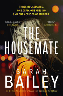 The Housemate, by Sarah Bailey, book cover
